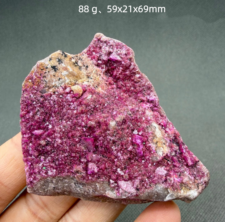 Pink Cobaltocalcite Crystal Cluster Specimen