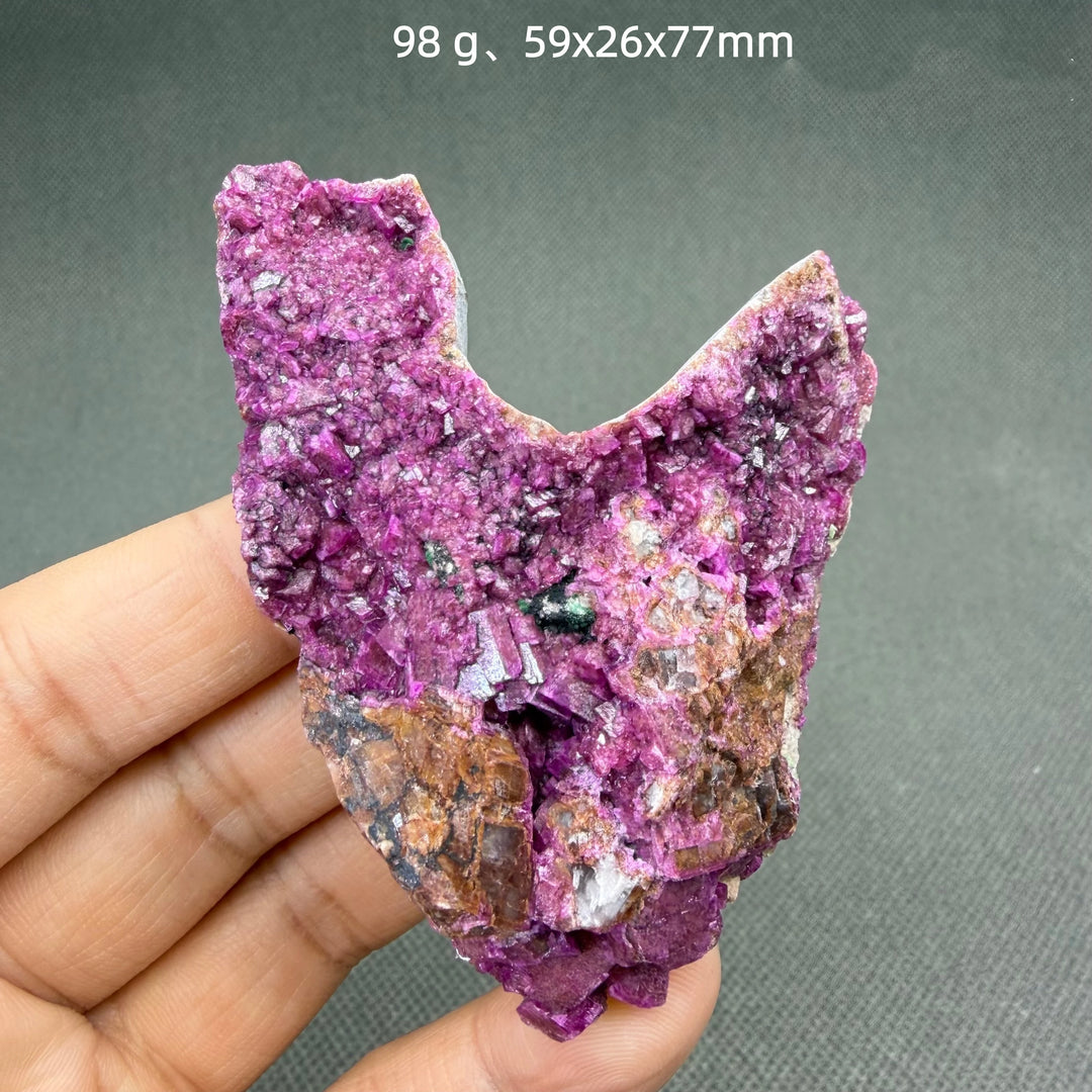 Pink Cobaltocalcite Crystal Cluster Specimen