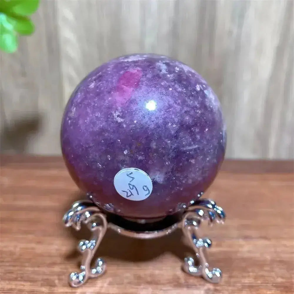 Pink Tourmaline Sphere-Spheres-Ali-Pink Tourmaline-219g 53mm-Crystal Destiny