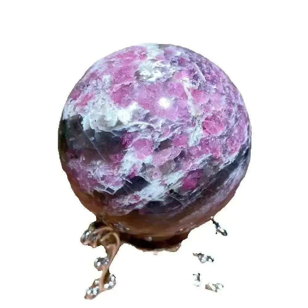 Pink Tourmaline Sphere
