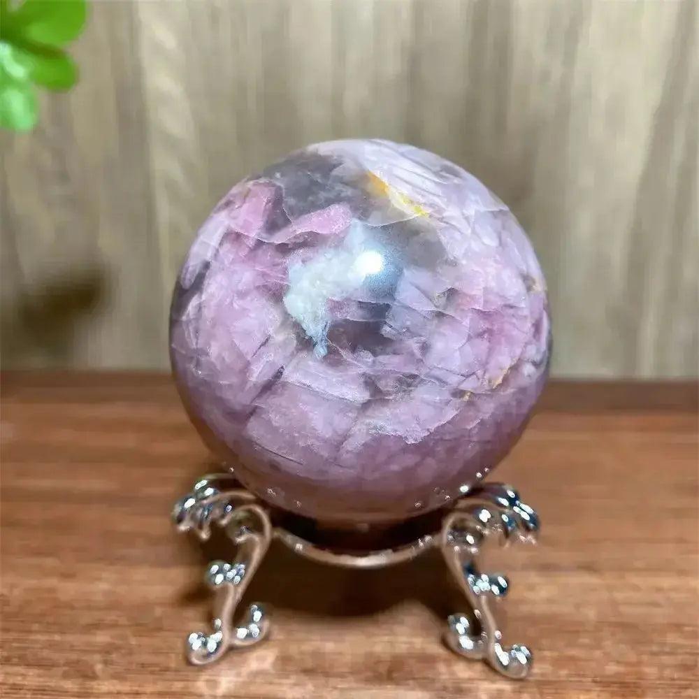 Pink Tourmaline Sphere