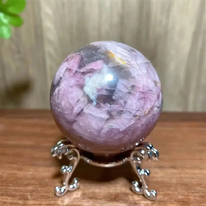 Pink Tourmaline Sphere-Spheres-Ali-Pink Tourmaline-235g 54mm-Crystal Destiny