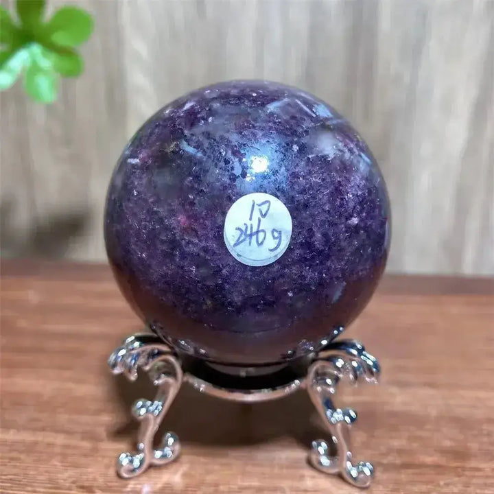 Pink Tourmaline Sphere-Spheres-Ali-Pink Tourmaline-246g 55mm-Crystal Destiny