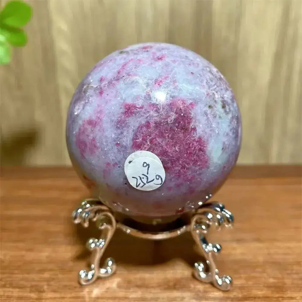 Pink Tourmaline Sphere-Spheres-Ali-Pink Tourmaline-252g 56mm-Crystal Destiny