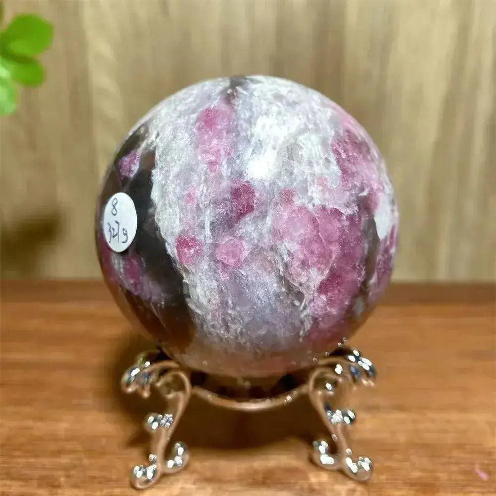 Pink Tourmaline Sphere