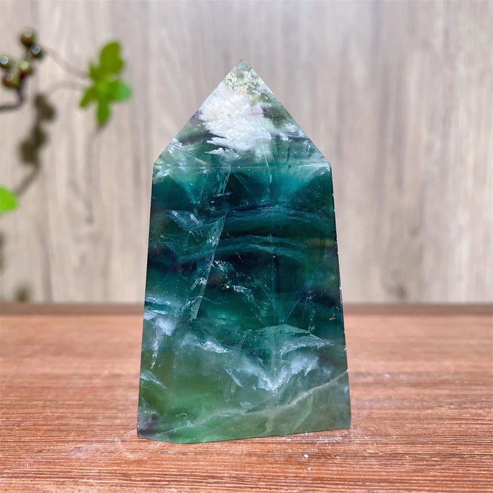 Rainbow Fluorite Crystal XL Tower-Towers-Ali-Rainbow Fluorite-172g 72mm-Crystal Destiny