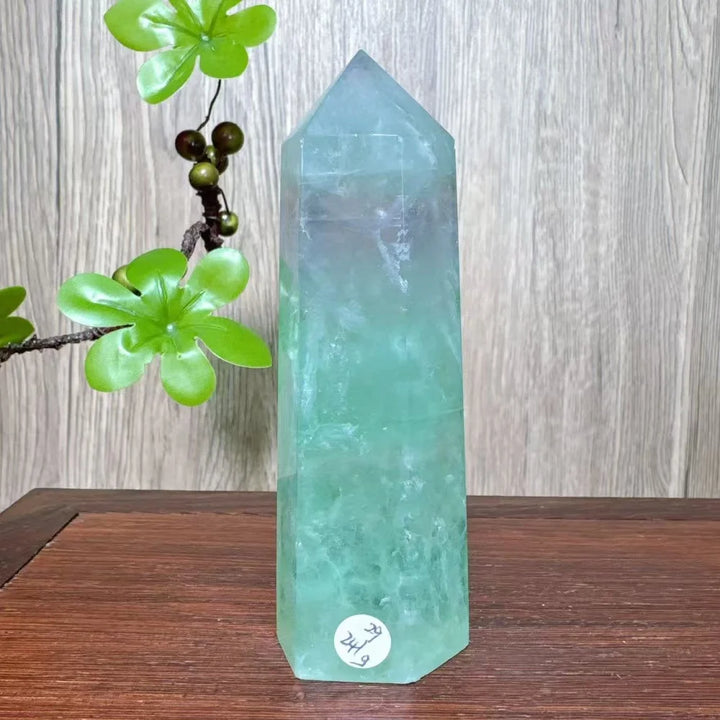 Rainbow Fluorite Crystal XL Tower-Towers-Ali-Rainbow Fluorite-241g 112mm-Crystal Destiny