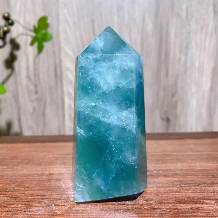 Rainbow Fluorite Crystal XL Tower