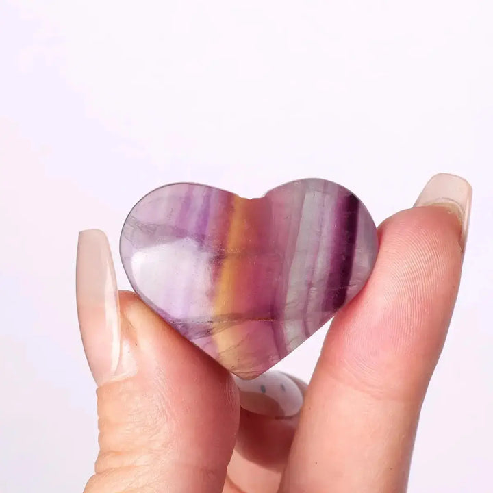 Rainbow Fluorite Hearts-Hearts-Ali-Rainbow Fluorite-25-35mm-Crystal Destiny