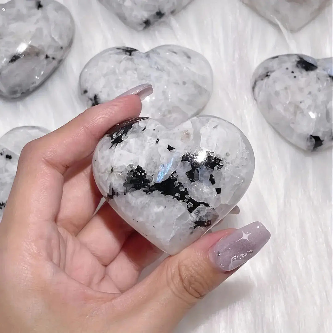 Rainbow Moonstone Hearts-Hearts-Ali-Moonstone-30-50g-Crystal Destiny
