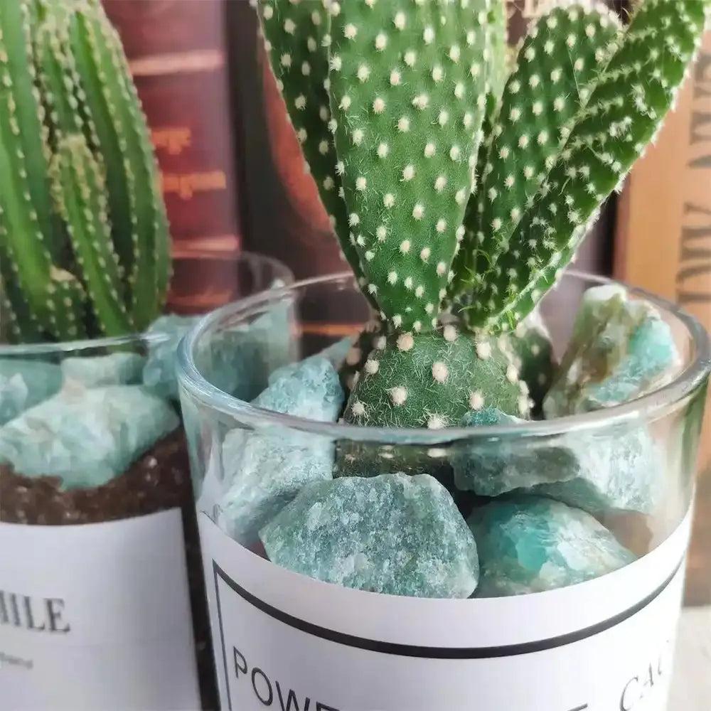 Raw green aventurine stones with a natural, earthy shimmer, perfect for Heart chakra healing and prosperity rituals.