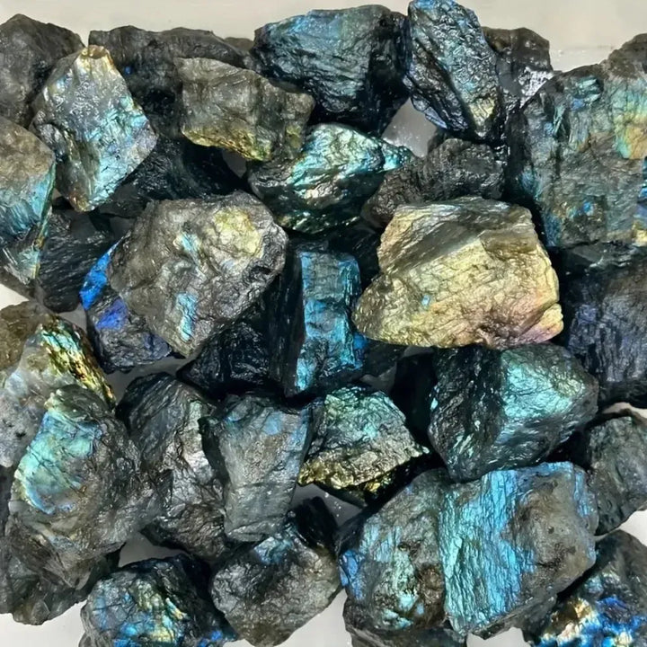 Raw Labradorite Rough Crystal-Raw-Ali-Labradorite-50-80g-Crystal Destiny