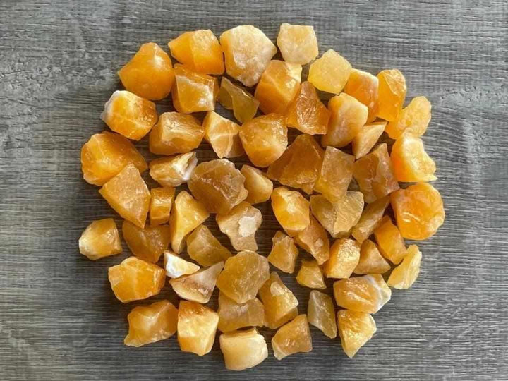 Raw Orange Calcite