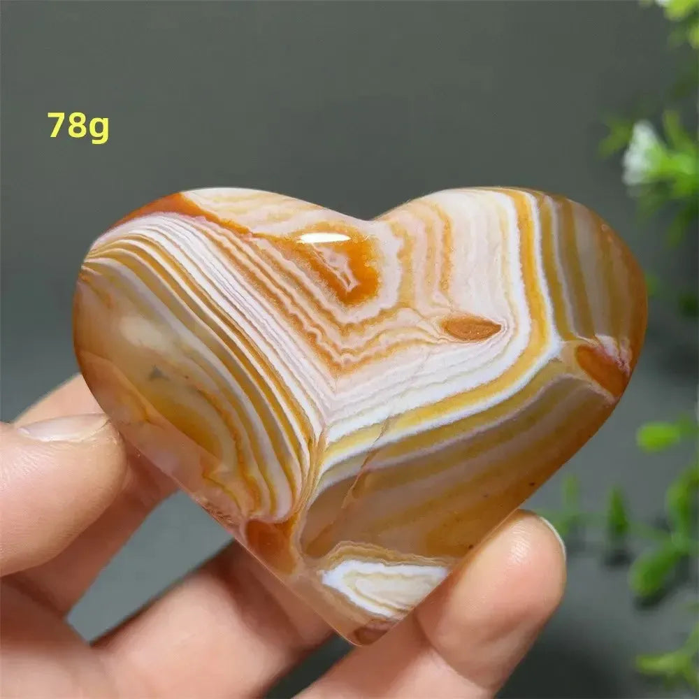 Red Agate Crystal Heart-Hearts-Crystal Destiny-Red Agate-35 78g-Crystal Destiny