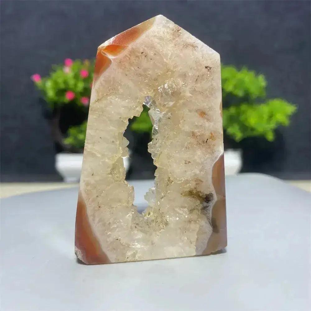 Red Sardonyx Agate Towers