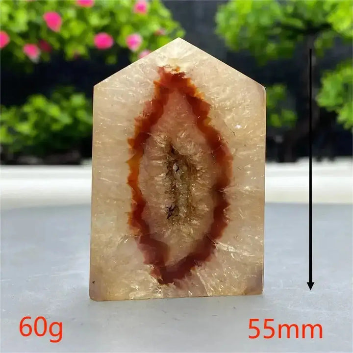 Red Sardonyx Agate Towers-Towers-Ali-Red Sardonyx Agate-A1 60g-Crystal Destiny