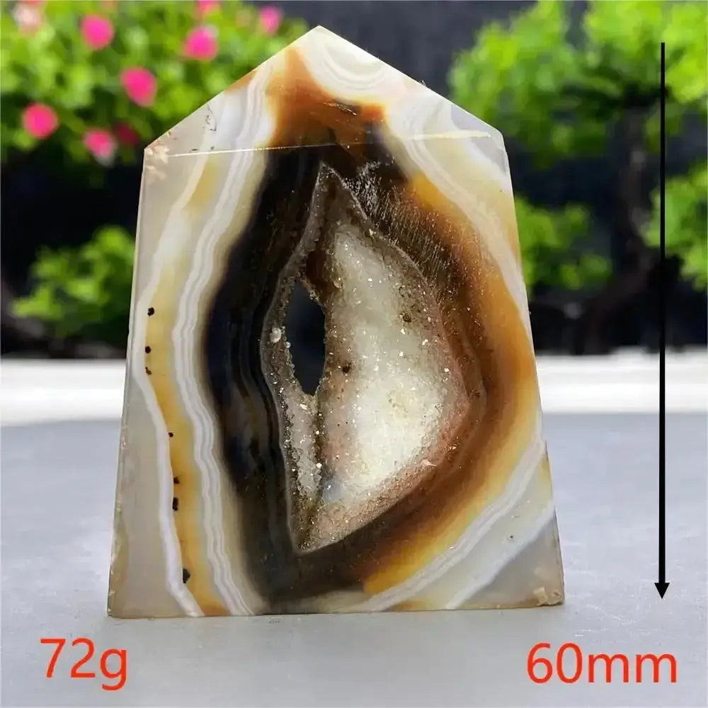 Red Sardonyx Agate Towers-Towers-Ali-Red Sardonyx Agate-A18 72g-Crystal Destiny