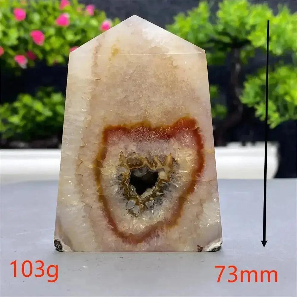 Red Sardonyx Agate Towers