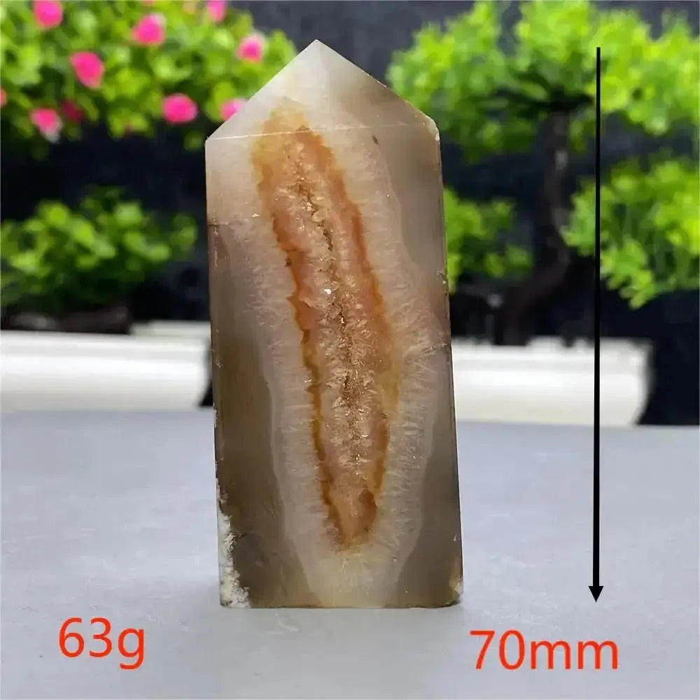 Red Sardonyx Agate Towers-Towers-Ali-Red Sardonyx Agate-A21 63g-Crystal Destiny