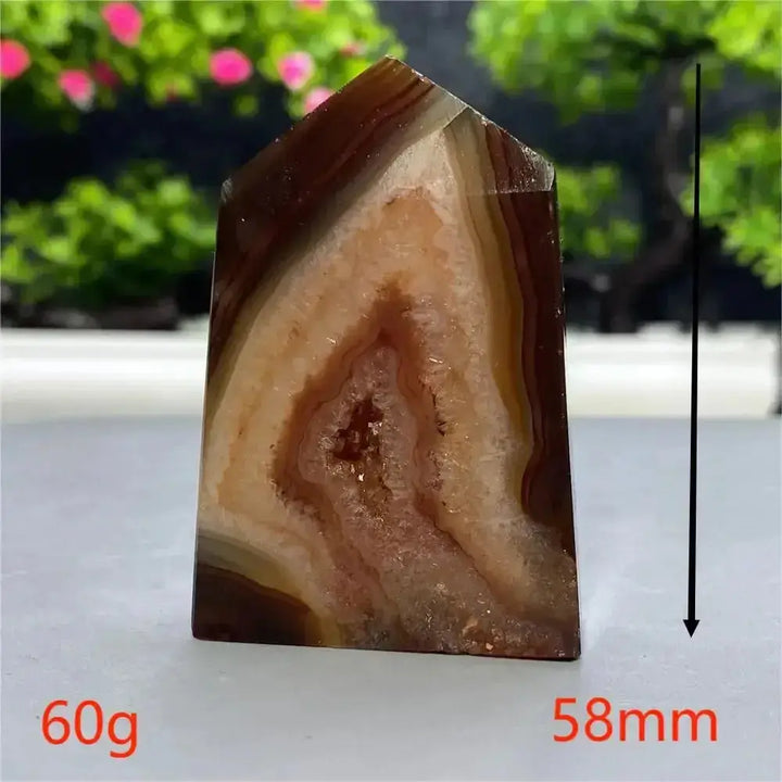 Red Sardonyx Agate Towers-Towers-Ali-Red Sardonyx Agate-A24 60g-Crystal Destiny