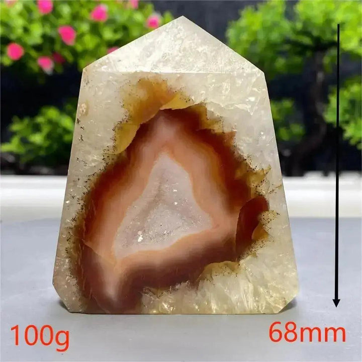 Red Sardonyx Agate Towers