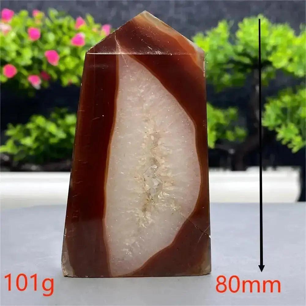Red Sardonyx Agate Towers