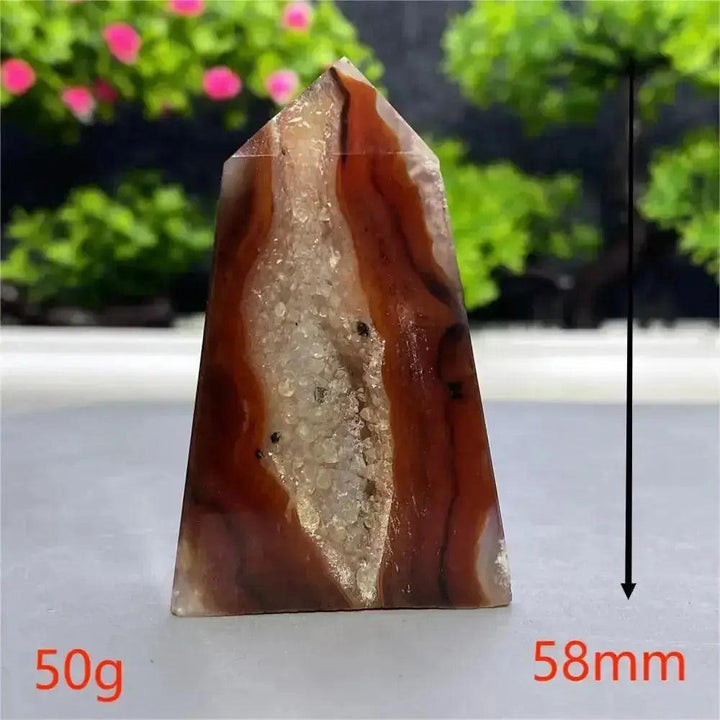 Red Sardonyx Agate Towers