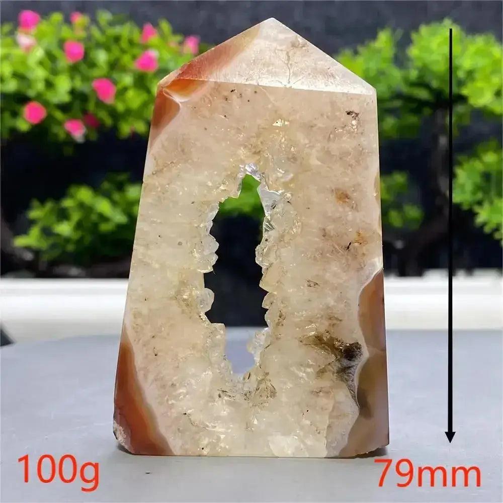 Red Sardonyx Agate Towers
