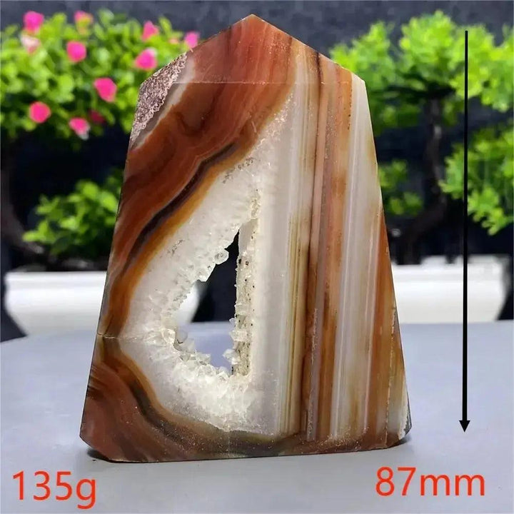 Red Sardonyx Agate Towers