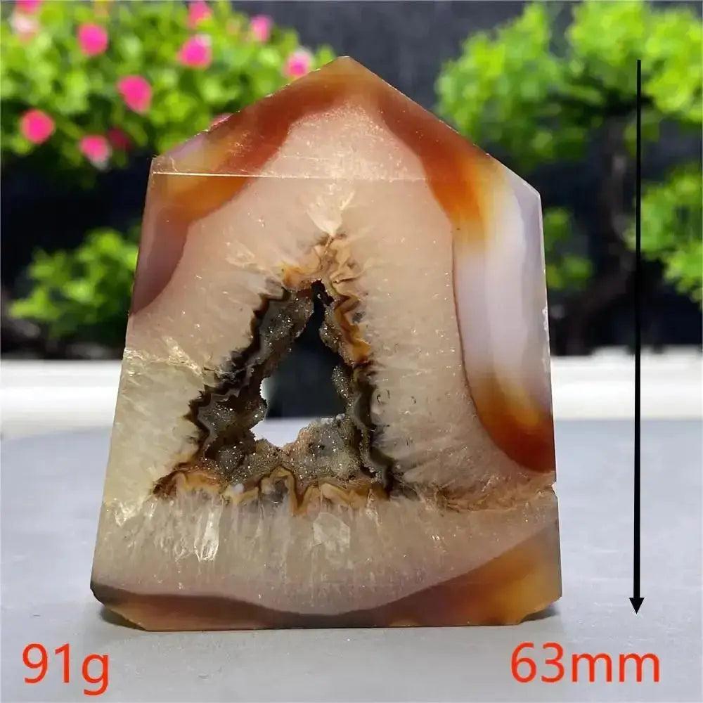 Red Sardonyx Agate Towers