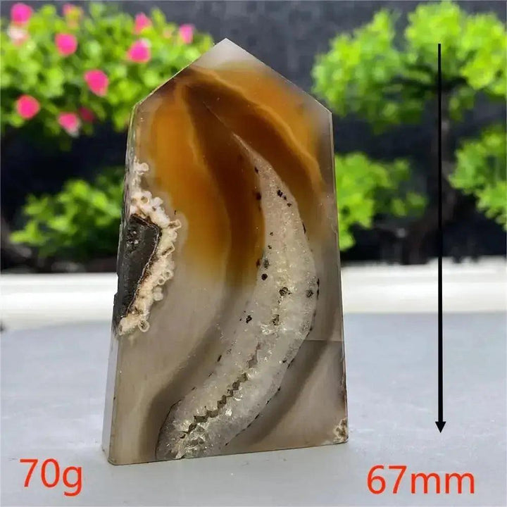 Red Sardonyx Agate Towers
