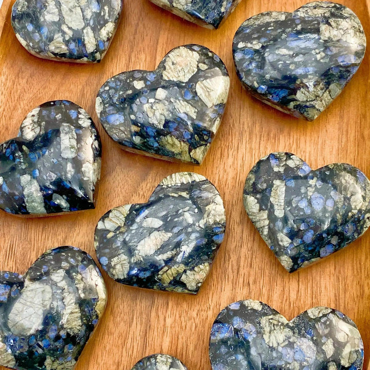 Rhyolite Crystal Hearts
