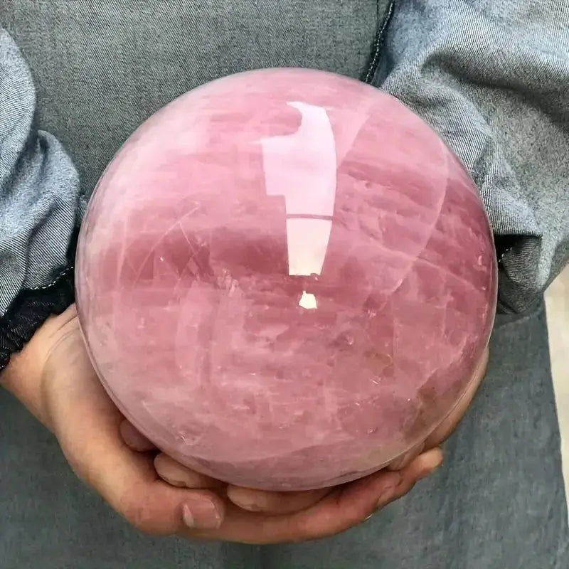 Rose Quartz Crystal Spheres-Spheres-Ali-Rose Quartz-20-25mm 15-20g-Crystal Destiny