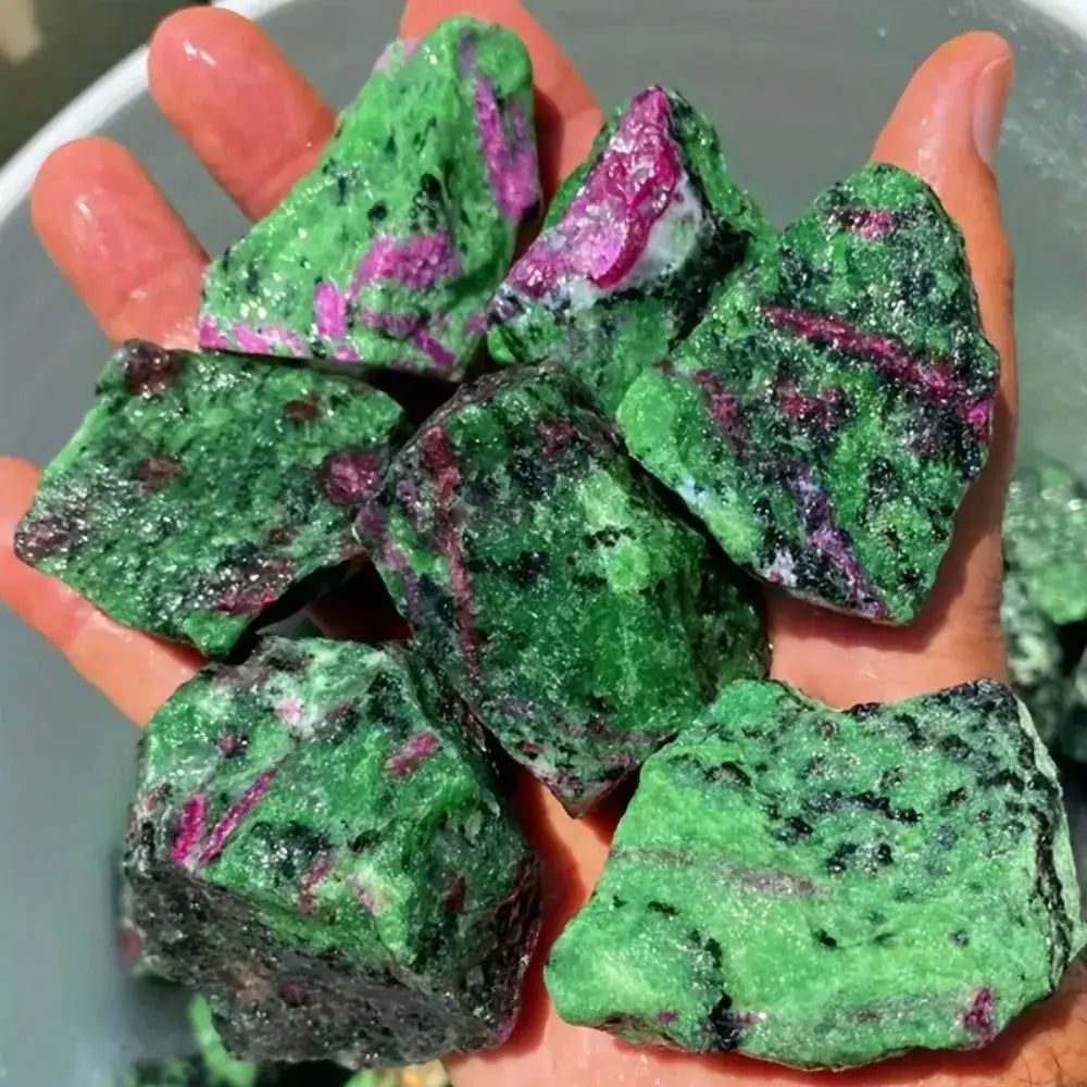 Ruby Zoisite Raw Stone