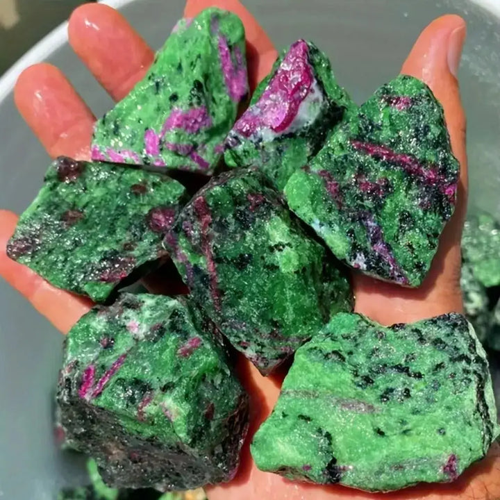 Ruby Zoisite Raw Stone