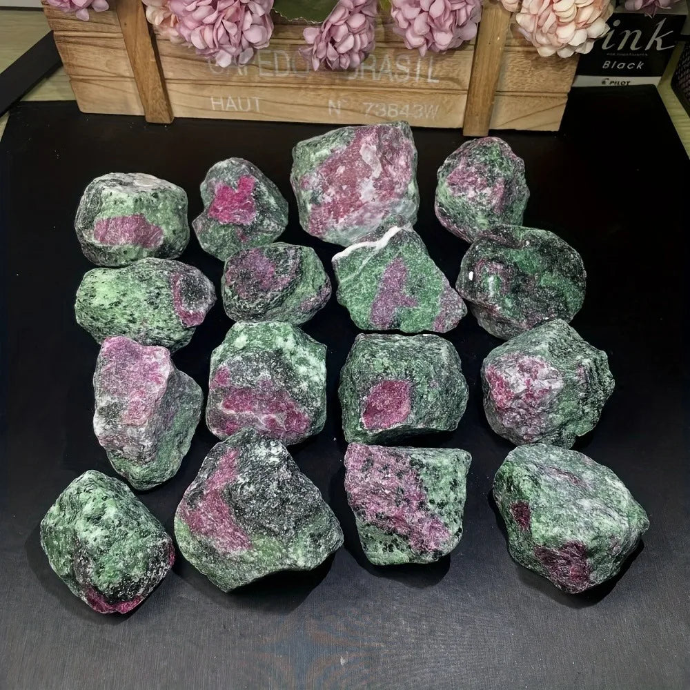 Ruby Zoisite Raw Stone