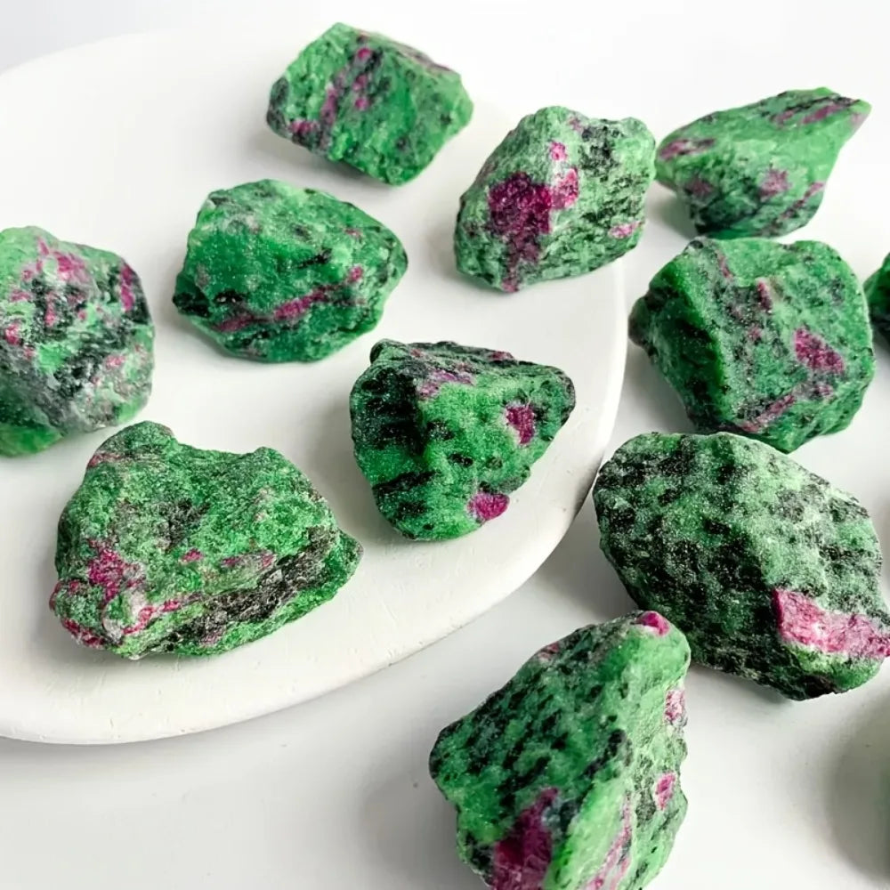 Ruby Zoisite Raw Stone