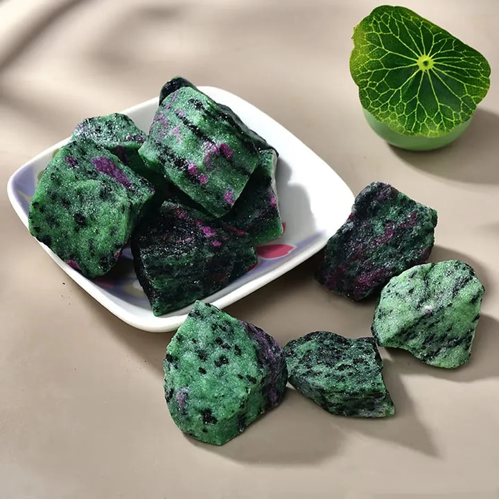 Ruby Zoisite Raw Stone