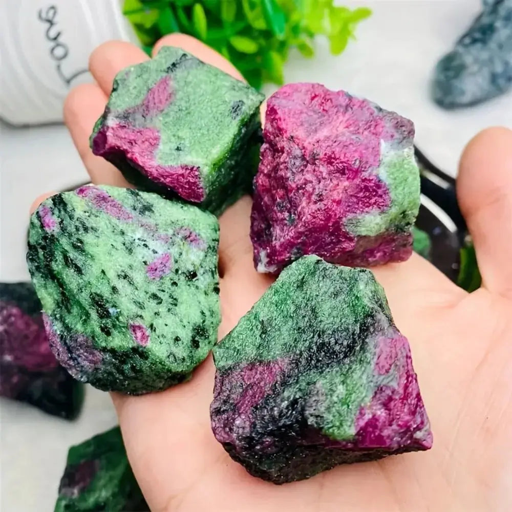 Ruby Zoisite Raw Stone