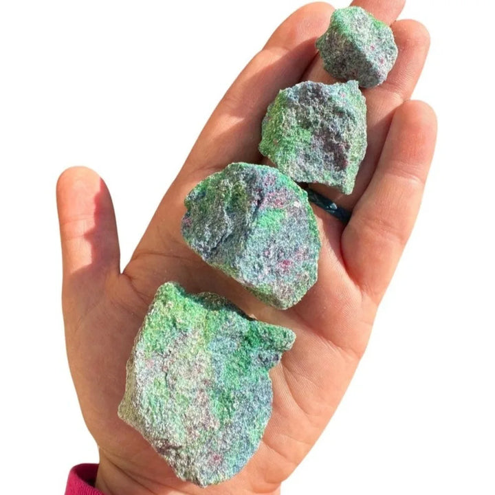 Ruby in Kyanite Raw Stone