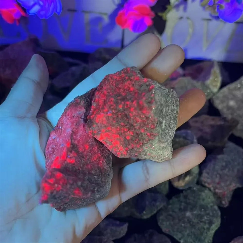 Ruby in Kyanite Raw Stone