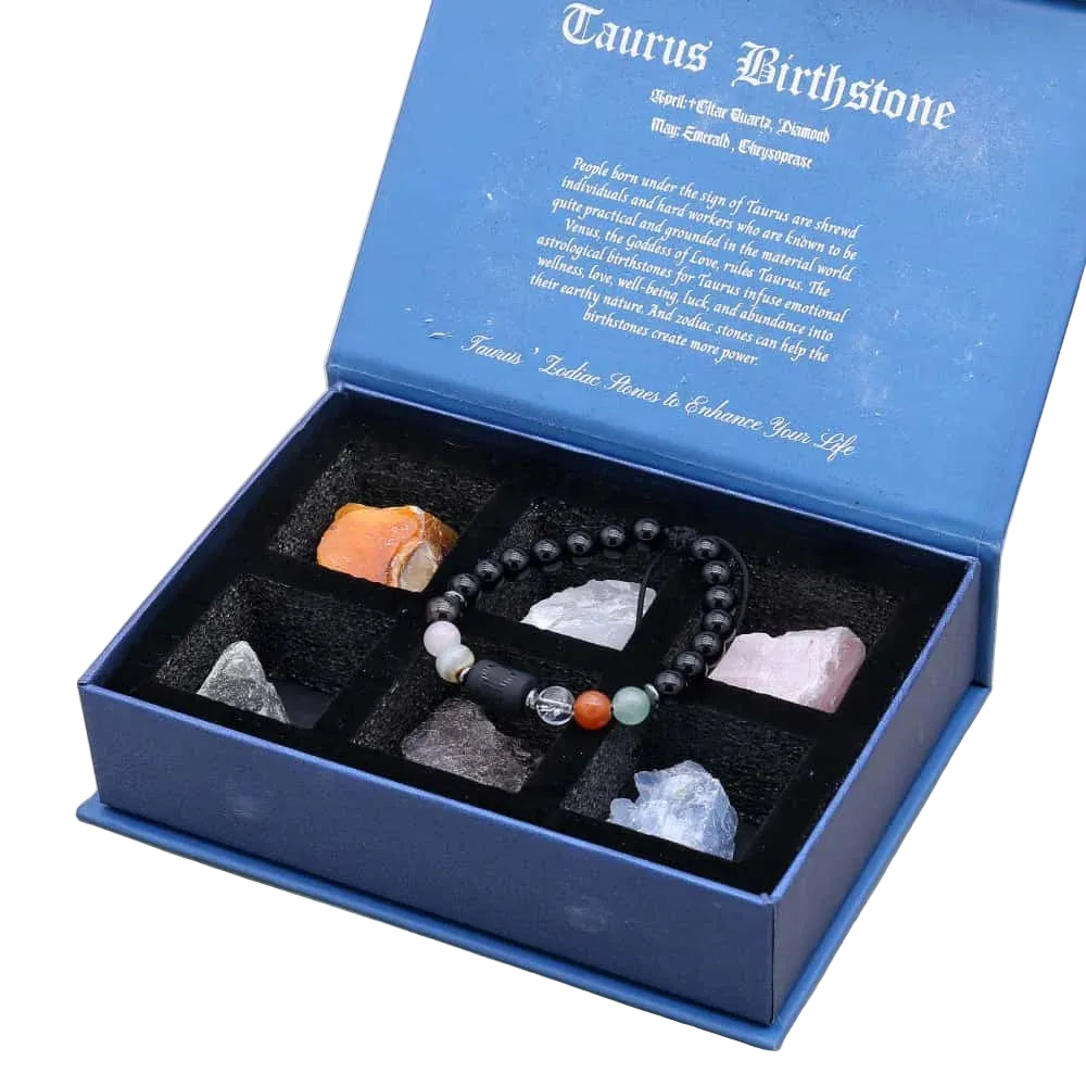 Zodiac Crystals & Bracelet Zodiac Gift