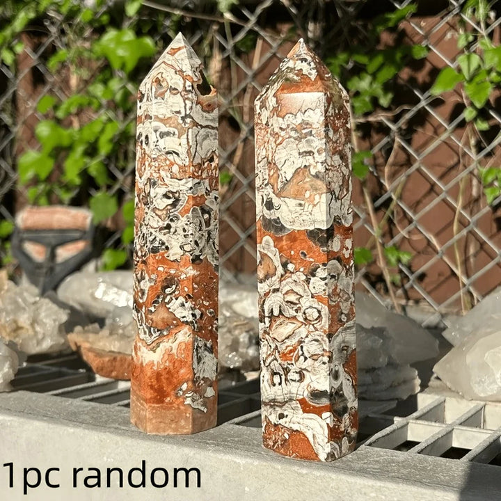 Money Agate Crystal Tower