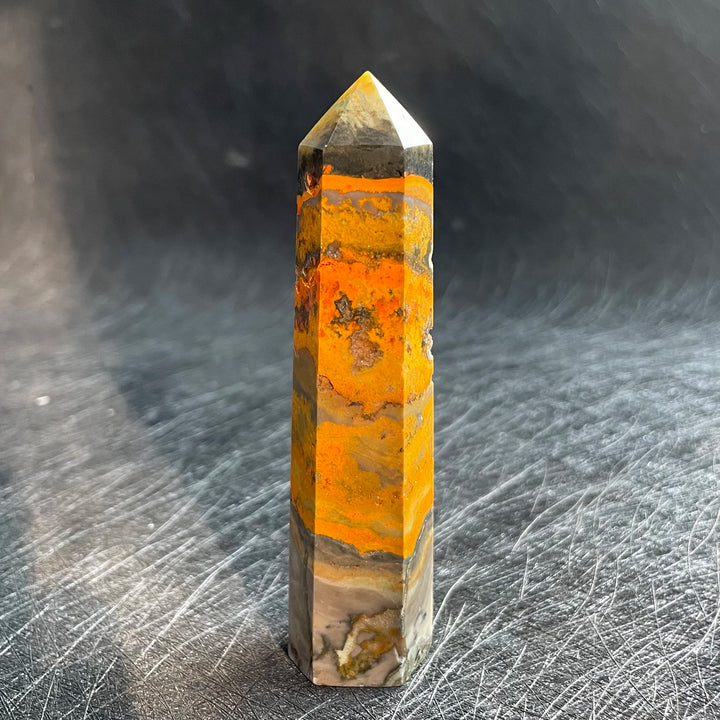 Bumblebee Jasper Crystal Tower