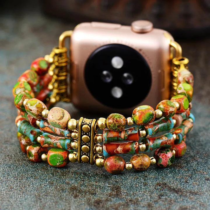 Purple Jasper Apple iWatch Band