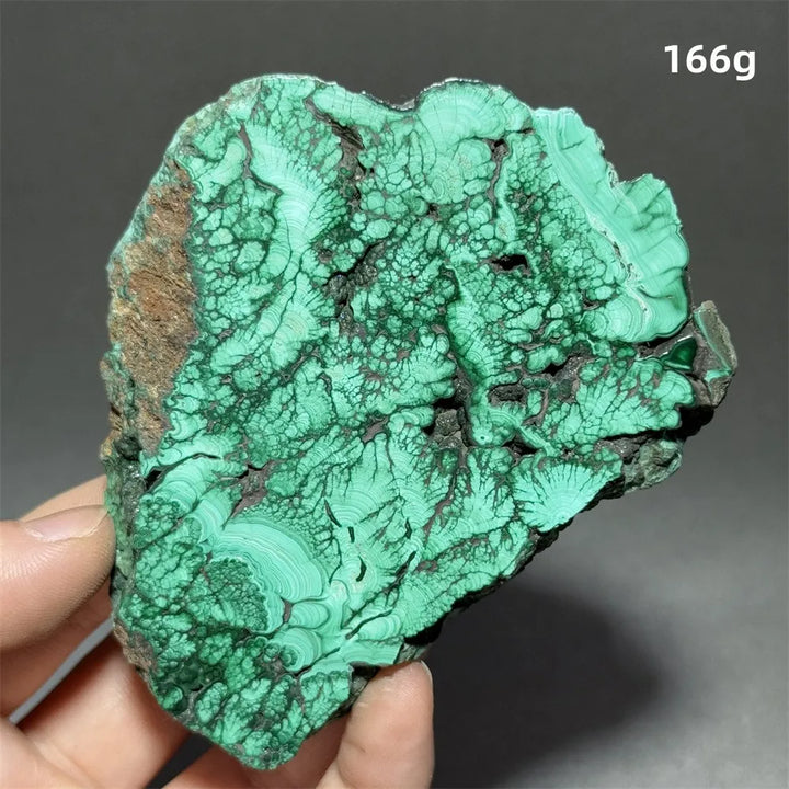 Malachite Raw Crystal Natural Stone Slice Mineral Slab