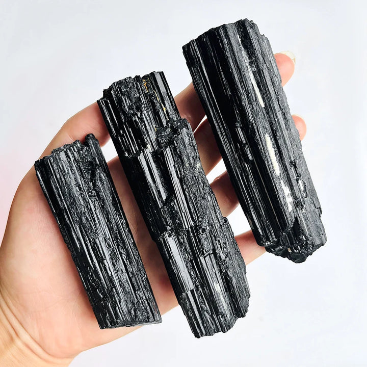 Black Tourmaline Natural Raw Crystal Mineral Specimen