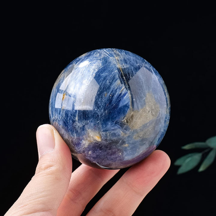 Blue Kyanite Crystal Sphere