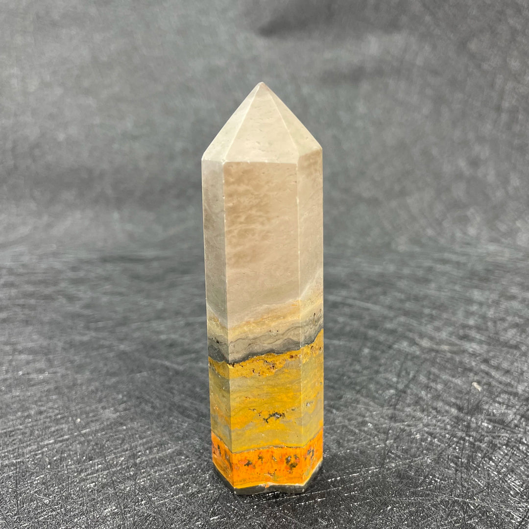 Bumblebee Jasper Crystal Tall Towers