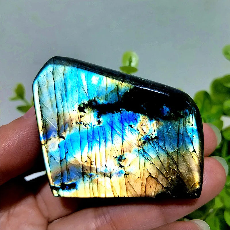 Labradorite Crystal Polished Freeform